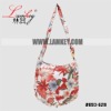 floral fabric vanity bags