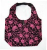 floral shopping tote bag