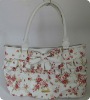 flower PU beach bag