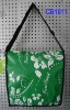 flower PVC tarpaulin shoulder bag