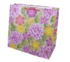 flower colored paper bag