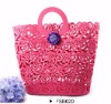 flower felt bag