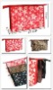 flower pattern cosmetic bag with zipper  DFL-MU006