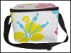 flower pattern food cooler bag