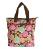 flower pattern tote bags promotion  DFL-TB0018