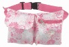 flower pattern waist bag for women  DFL-WB0033