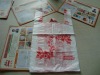 flower printed shopping bag