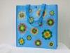 flower printing reusable non woven bags