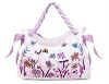 flower pu handbag