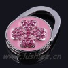 flower rhinestone High Art purse hanger