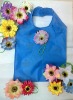 flower shape Foldable Polyester Gift Bag