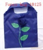flower shaped foldable polyester bag