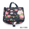 flowered receive bag for travel