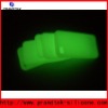 fluorescence silicone Case for iPhone4 glow in dark