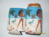 fold neoprene can cooler