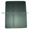 fold smart cover leather case stand for ipad 2