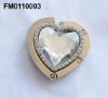 foldable heart jewel bag holder to the desks