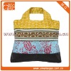 foldable polyester low price ladies'  tote bags