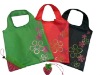 foldaway oxford promotional bag/recyclable polyester shopping bag