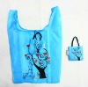 folding bag into pouch folding tote bag polyester folding bag