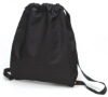 folding bags,nylon shopping bags,foldable backpack with black color