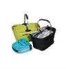 folding basket,fortable basket with cooler bag