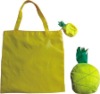 folding fruit shape shopping bag, nylon foldable shopping bag, fruit shape nylon bag