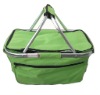 folding picnic basket with aluminium frame