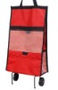 folding shopping bag with wheel
