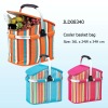 folding shopping cooler basket