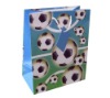 football paper shopping bag pattern