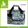 footprinting pattern cooler bag with PP webbing