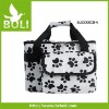 footprinting pattern cooler bag with PP webbing