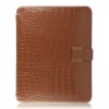 for Apple ipad leather case (Elegant)
