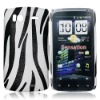 for Cellphone HTC Sensation 4G/ HTC G14(Z710e) Hot-sale Zebra Pattern Leather skin Hard Plastic Case , (42434037P)
