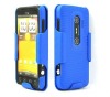 for HTC EVO 3D Rubberized Holster with Belt Clip