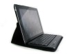 for Ipad 2 Rotate leather case with High quality bluetooth keyboard