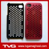 for Iphone 4 aluimium case with mesh in poly bag package