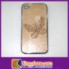 for Iphone 4G/4S butterfly wooden back cover hard case