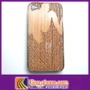 for Iphone 4G/4S leaf and tree wooden back cover hard case