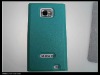 for Samsung Galaxy S2 II i9100 smart phone PU smart cover case