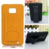 for Samsung Galaxy i9100 matte case with stand