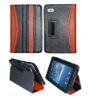 for Samsung Galaxy-tab P1000 leather case stand