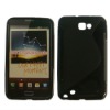 for Samsung galaxy note N7000 I9220 mobile phone TPU GEL Skin Case cover with S pattern