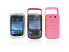 for blackberry 9800 newest mesh combo case with top cover