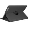 for iPad 2 All Black Plastic Case with Stand