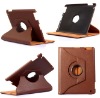 for iPad 2 Gen Stand 360 Rotation Bracket Board Holder Faux Leather Folio Protective Case