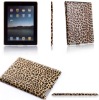 for iPad 2 Leopard leather case