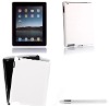 for iPad 2 carbon fiber leather case