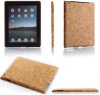 for iPad 2 wood leather case